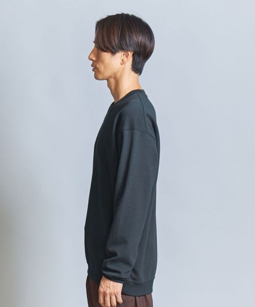 極美品】UNITED ARROWS ジャガード柄スウェットカットソー