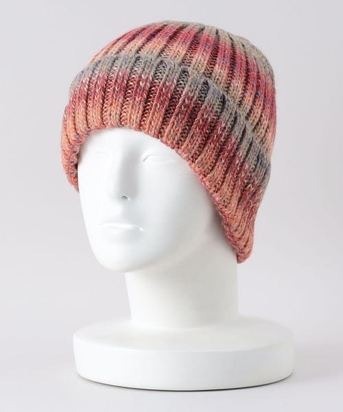 Aries ニット帽 Aries＞RIB KNIT SPACE BEANIE/ニットキャップ