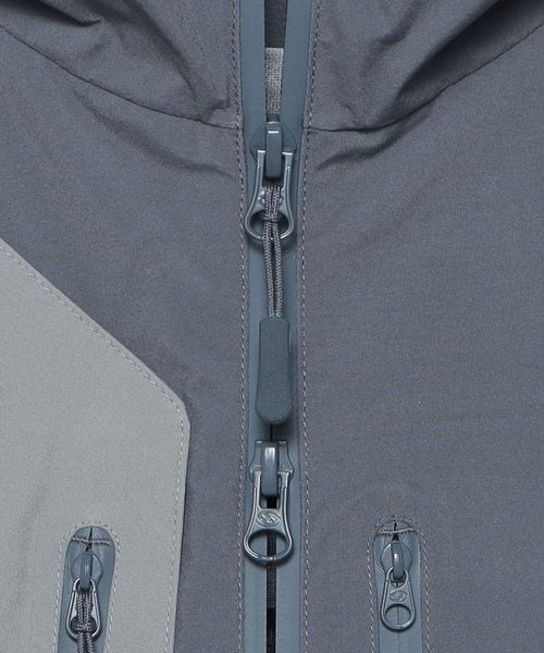 ジャケット・アウター SANSANGEA WINDBLOCK JACKET : GREY SAN SAN GEAR] 23FW 2.5L WINDBLOCK JACKET GREY 正規品 韓国