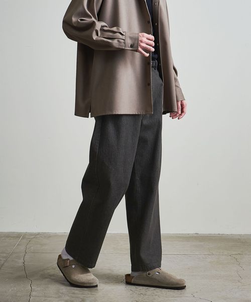 BEAUTY&YOUTH/ワイドストレート型 カラーデニム/その他パンツ