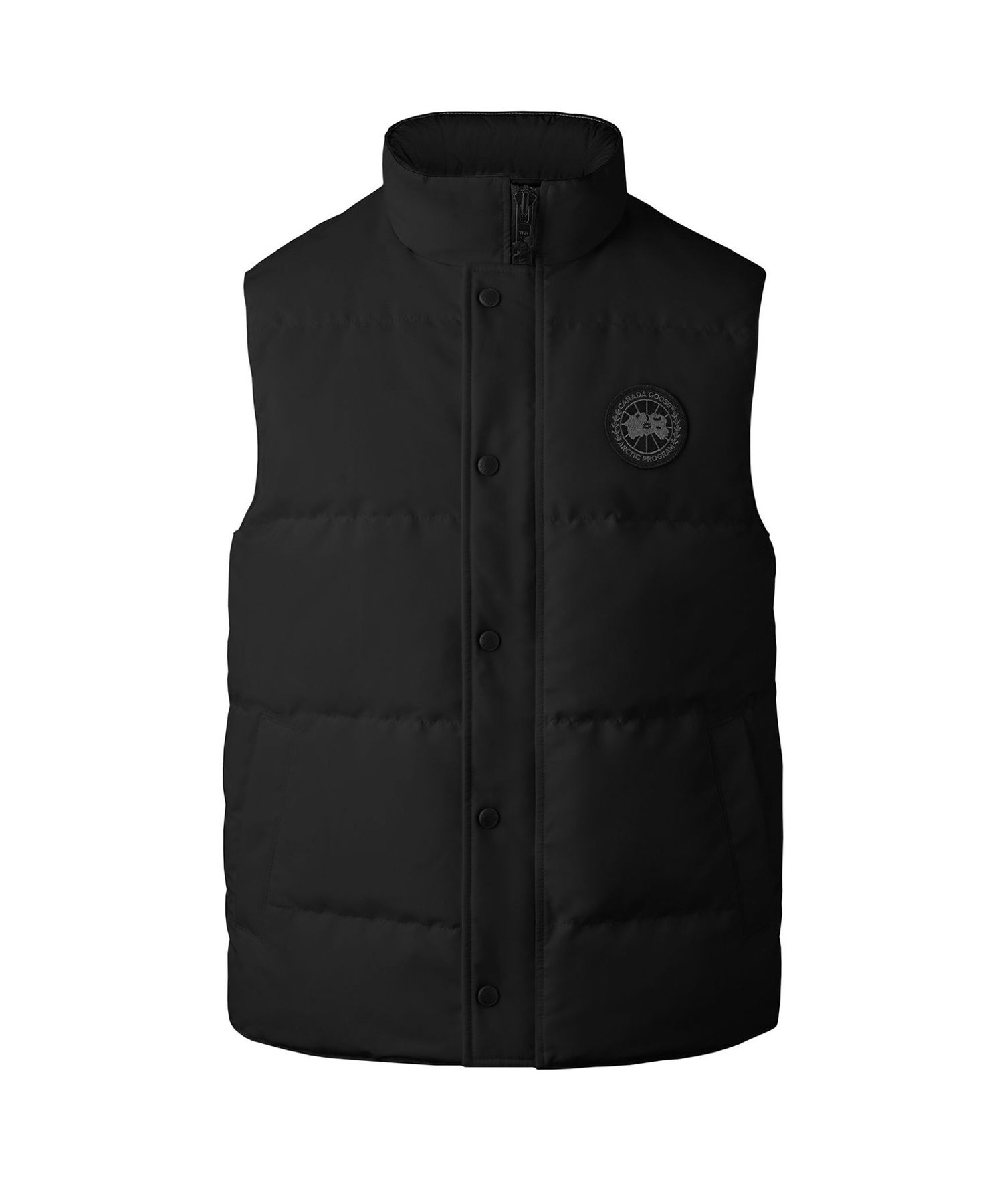   ブラックレーベル ダウンベスト M CANADA GOOSE＞ ガーソン ダウンベスト ブラックレーベル