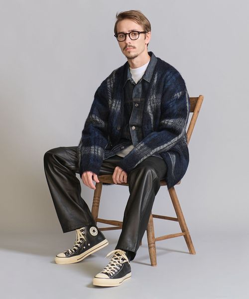 Rouje Paris ルージュ チェックカーディガン 34 Rouje Paris ルージュ チェックカーディガン 34