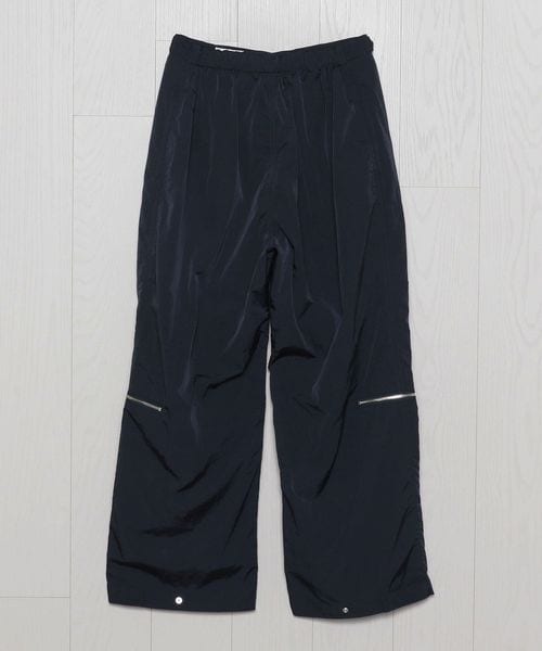 ＜Ｈ＞LIMONTA ナイロン パラシュートパンツ ネイビー ナイロンパラシュートパンツ - ネイビーブルー - レディース