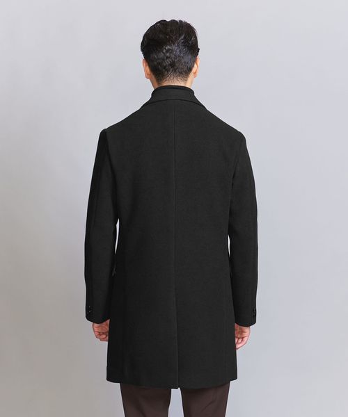 WEB限定 WARDROBE SMART】PE メルトン チェスターコート