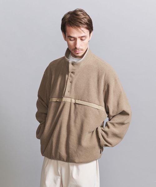 極美品★別注★ワイルドシングス×ナノユニバース  M ボアフリース プルオーバー ワイルドシングス×ナノユニバース。定番アウトドアフリースを
