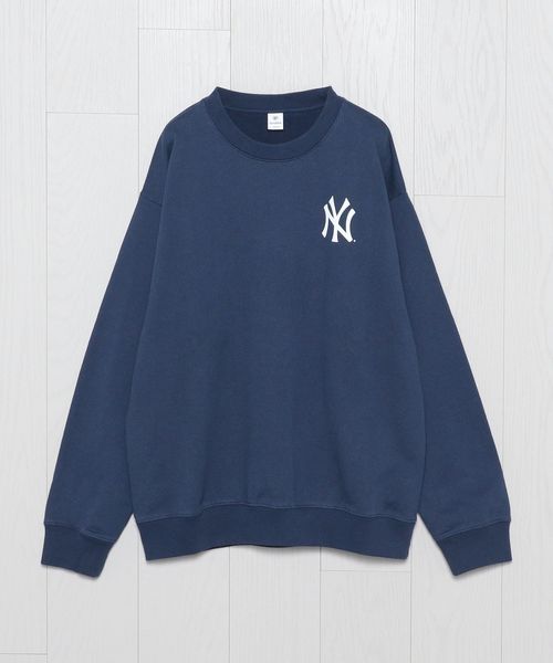 Sporty&Rich＞Yankees Serif CREWNECK SWEAT PULLOVER/スウェット