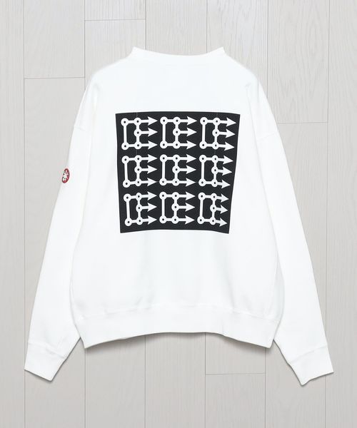 C.E＞ DEGRADATION CREW NECK SWEAT/スウェット