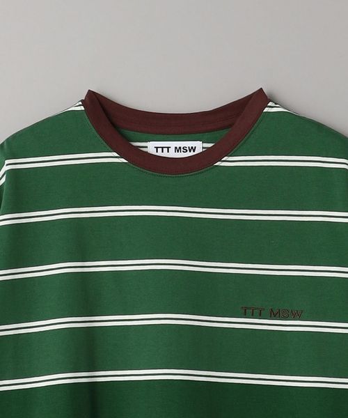 TTTMSW＞ ボーダー Tシャツ