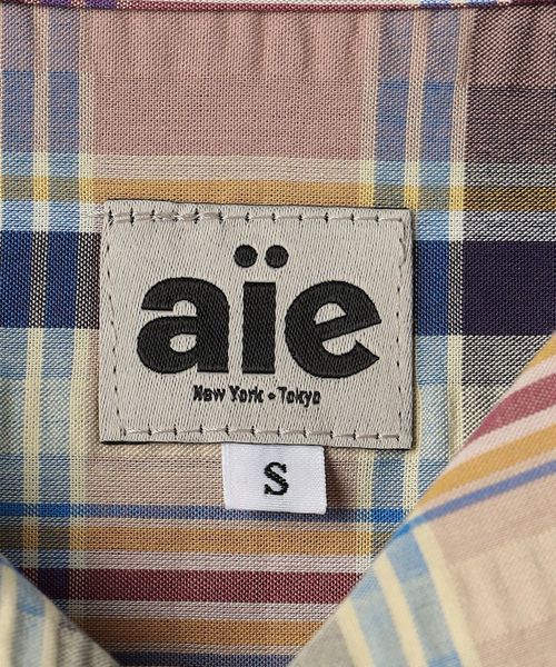 名作 定番 AiE painter shirts ペインターシャツ B&Y 別注 AiE＞ ペインター シャツ