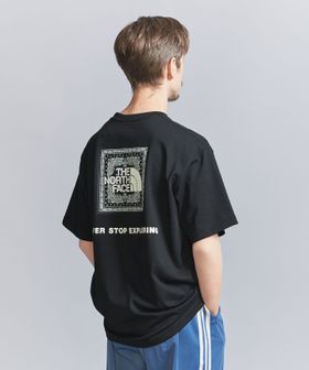 THE NORTH FACE＞ バンダナ スクエア ロゴ Tシャツ 