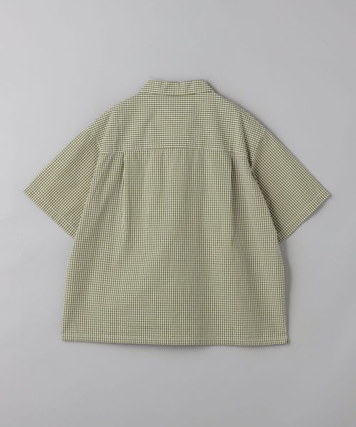pwa MINI SUCKER S/S SHIRT プア シャツ グリーン PWA＞ ミニサッカー ショートスリーブ シャツ