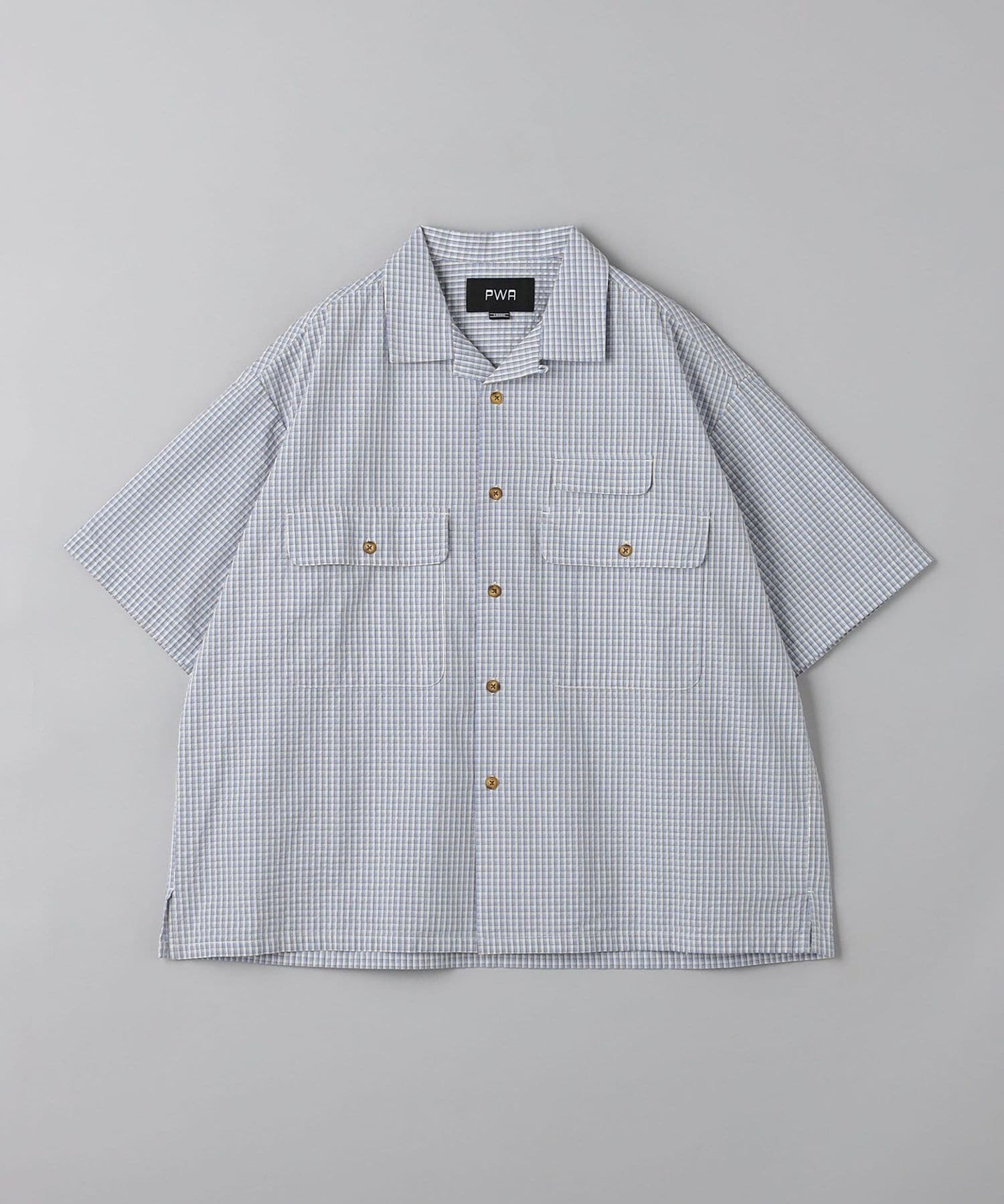 pwa MINI SUCKER S/S SHIRT プア シャツ グリーン