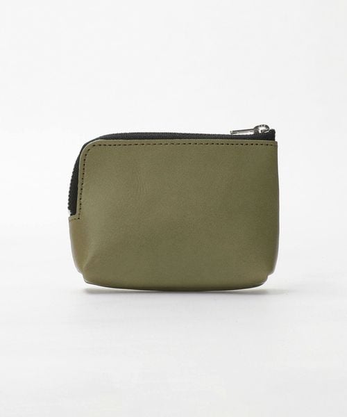 MHL.＞ レザー ジップ ポーチ M