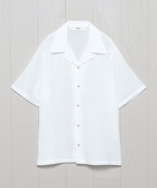 Sefr＞ NOAM SHIRT FLOWERS/シャツ