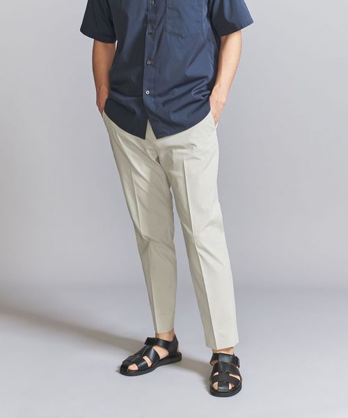 beauty＆youth ドライ コードレーン ノープリーツ アンクル パンツ BEAUTY&YOUTH UNITED ARROWS（ビューティーアンドユース