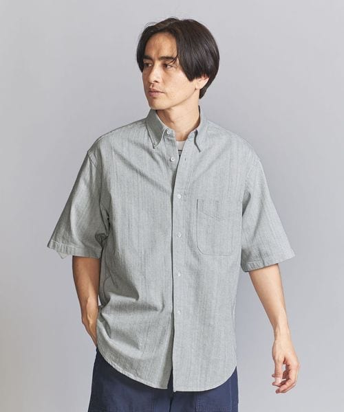 デニム ショートシャツ SHIPS｜<洗濯機可能>ショート丈 デニム シャツ | Rakuten