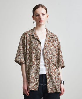 BEAUTY&YOUTH/ドレープ オープンカラー シャツ/シャツ / ブラウス