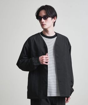 BEAUTY&YOUTH/ナイロン リップストップ ノーカラー ブルゾン/その他コート / ブルゾン