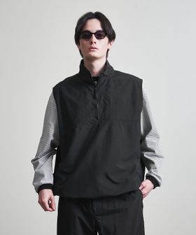 BEAUTY&YOUTH/ナイロン リップストップ ハーフジップ ベスト/その他コート / ブルゾン