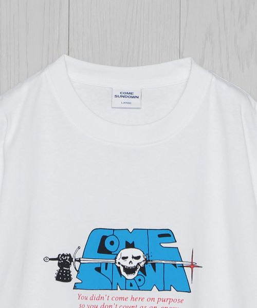 C.O.S.A Sundown Tシャツ COME SUNDOWN＞SPLIT T―SHIRT/Tシャツ