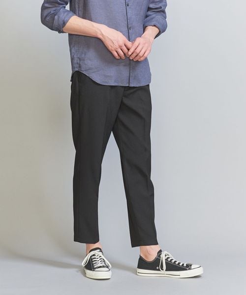 新品　ユナイテッドアローズ　アンクル　シアサッカー　セットアップ　洗える　伸縮性 BEAUTY&YOUTH UNITED ARROWS（ビューティーアンドユース