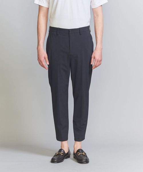 【超美品】UNITED ARROWS アンクルパンツ　緑　 ７号 セール】 【WEB限定 WARDROBE SMART】クール トリコット