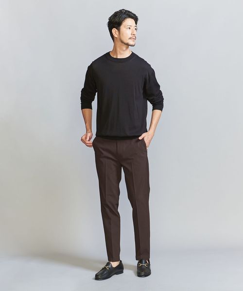 BEAUTY&YOUTH ソロテックス オールシーズン パンツ M　ブラウン WEB限定 WARDROBE SMART】ソロテックス オールシーズン パンツ