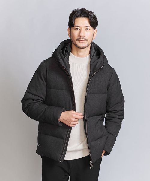 ナマコBEAUTY&YOUTH UNITED ARROWS ダウンジャケッ WEB限定 WARDROBE SMART】LANATEC フード ダウンジャケット