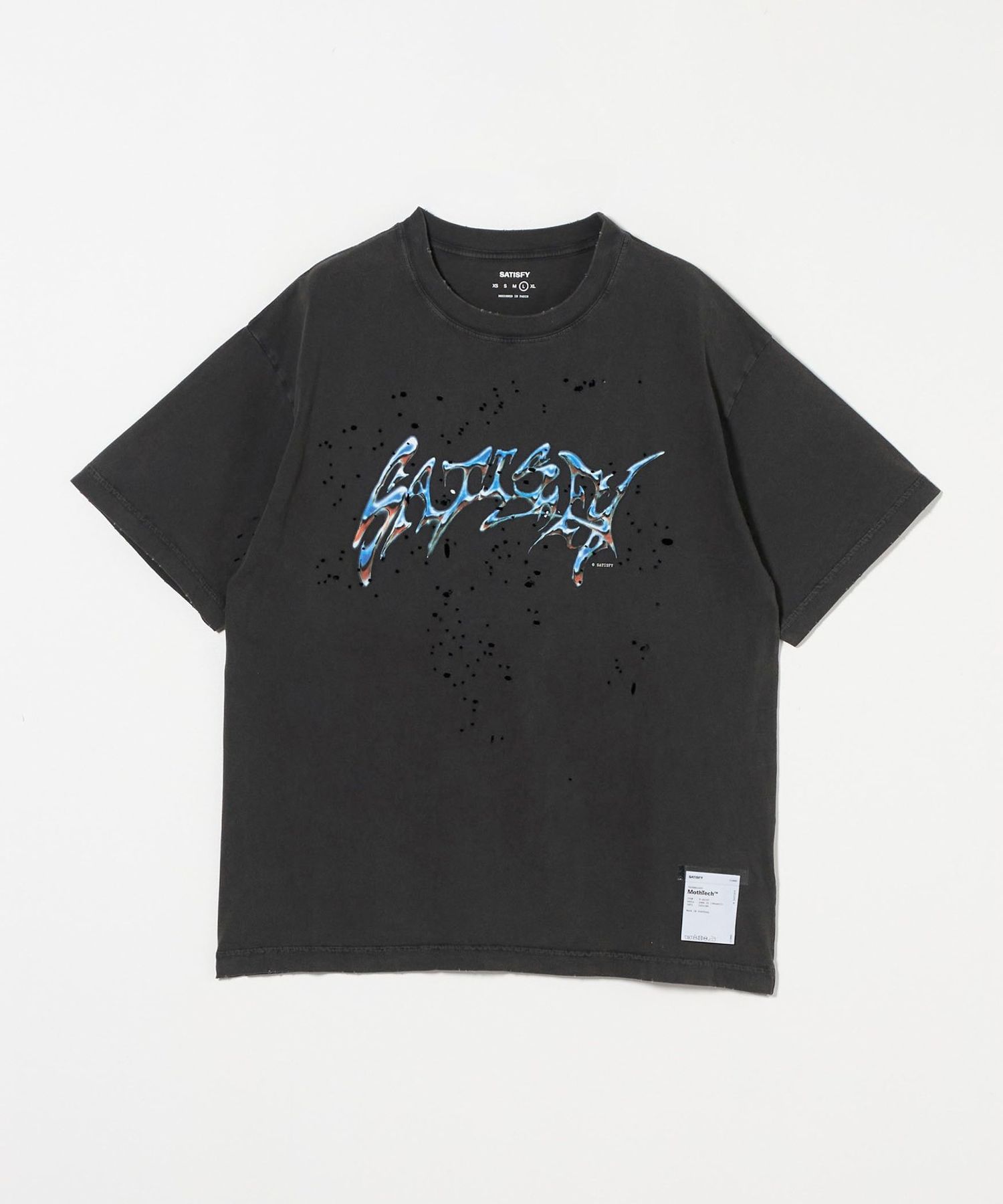 SATISFY＞MOTHTECH MUSCLE T―SHIRT 4/Tシャツ