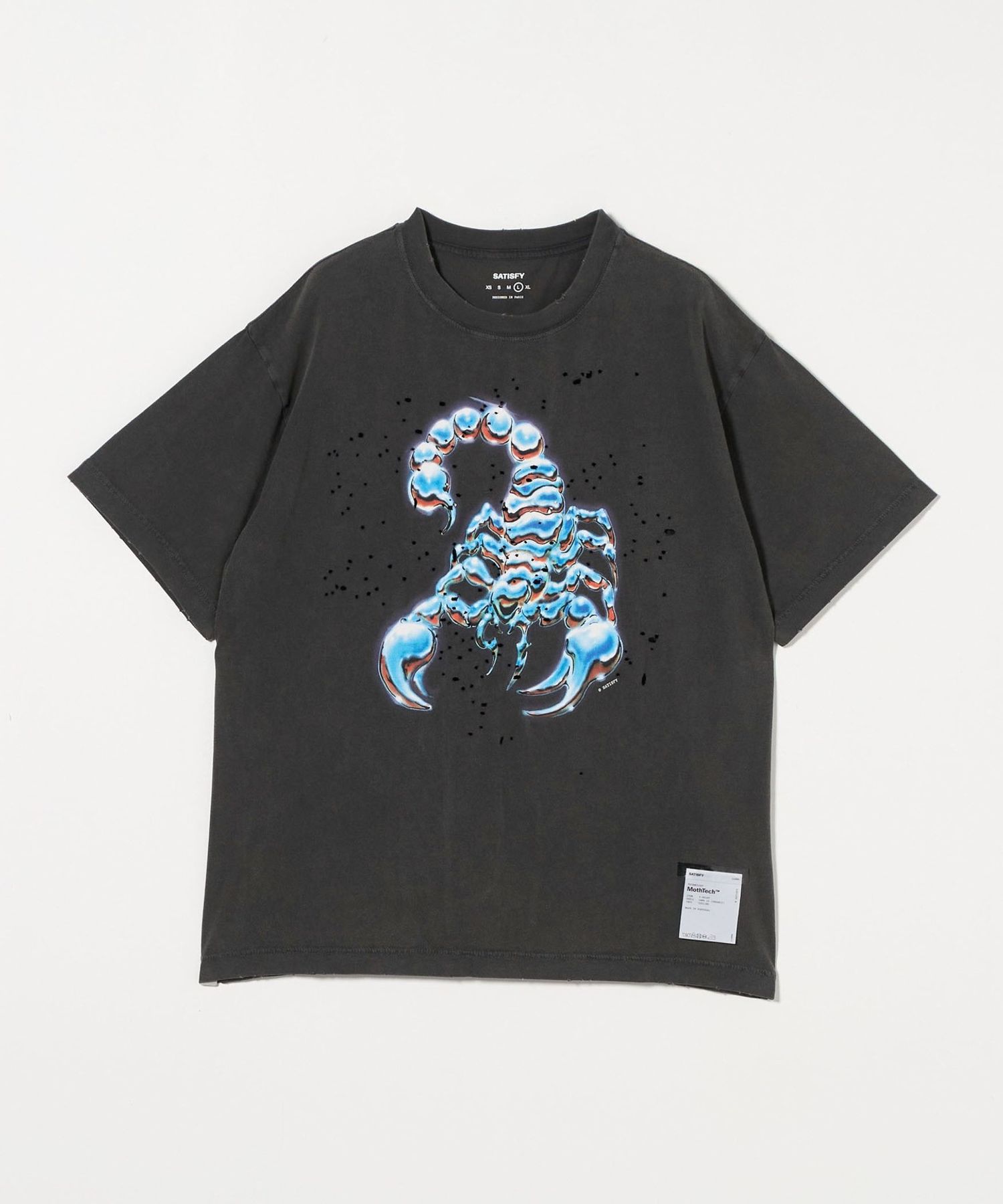 SATISFY＞MOTHTECH MUSCLE T―SHIRT 5/Tシャツ