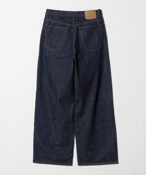 UNUSED＞WIDE DENIM PANTS/デニムパンツ