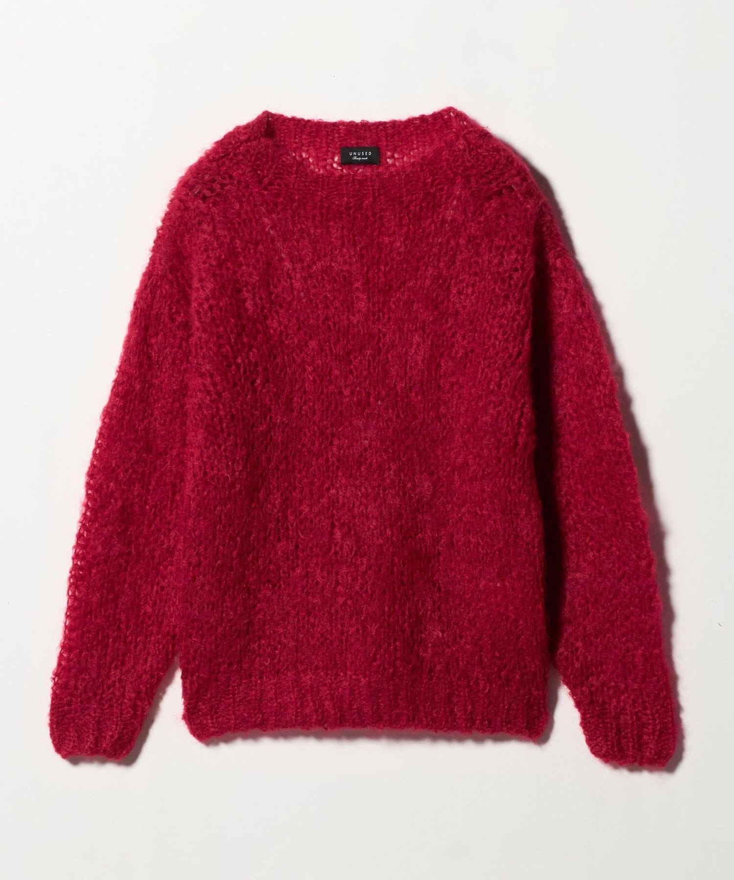 今日だけの値下！unused Mohair pullover knit UNUSED＞MOHAIR KNIT PULLOVER/ニット