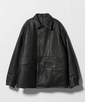 UNUSED/＜UNUSED＞LEATHER CAR COAT/コート/カバ―オール