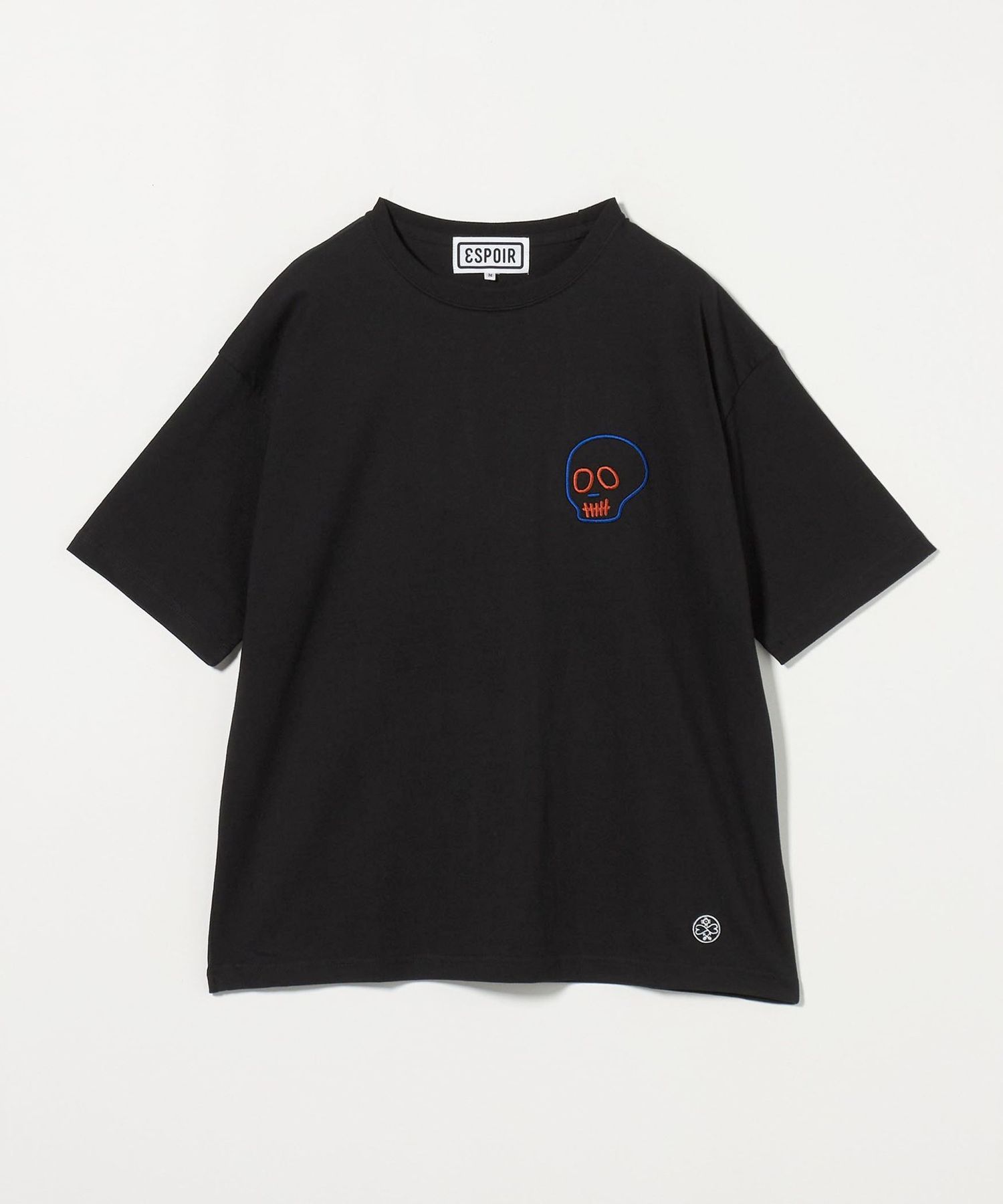 ESPOIR＞Skull エンブロイダリー Tシャツ