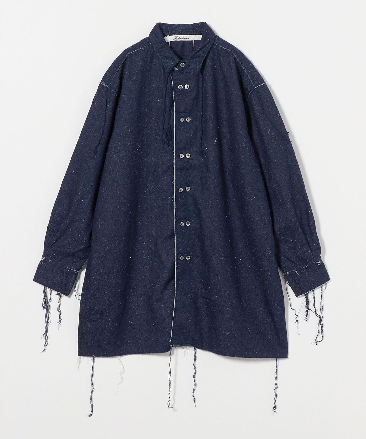 Midorikawa＞SILK DENIM SHIRT/シャツ