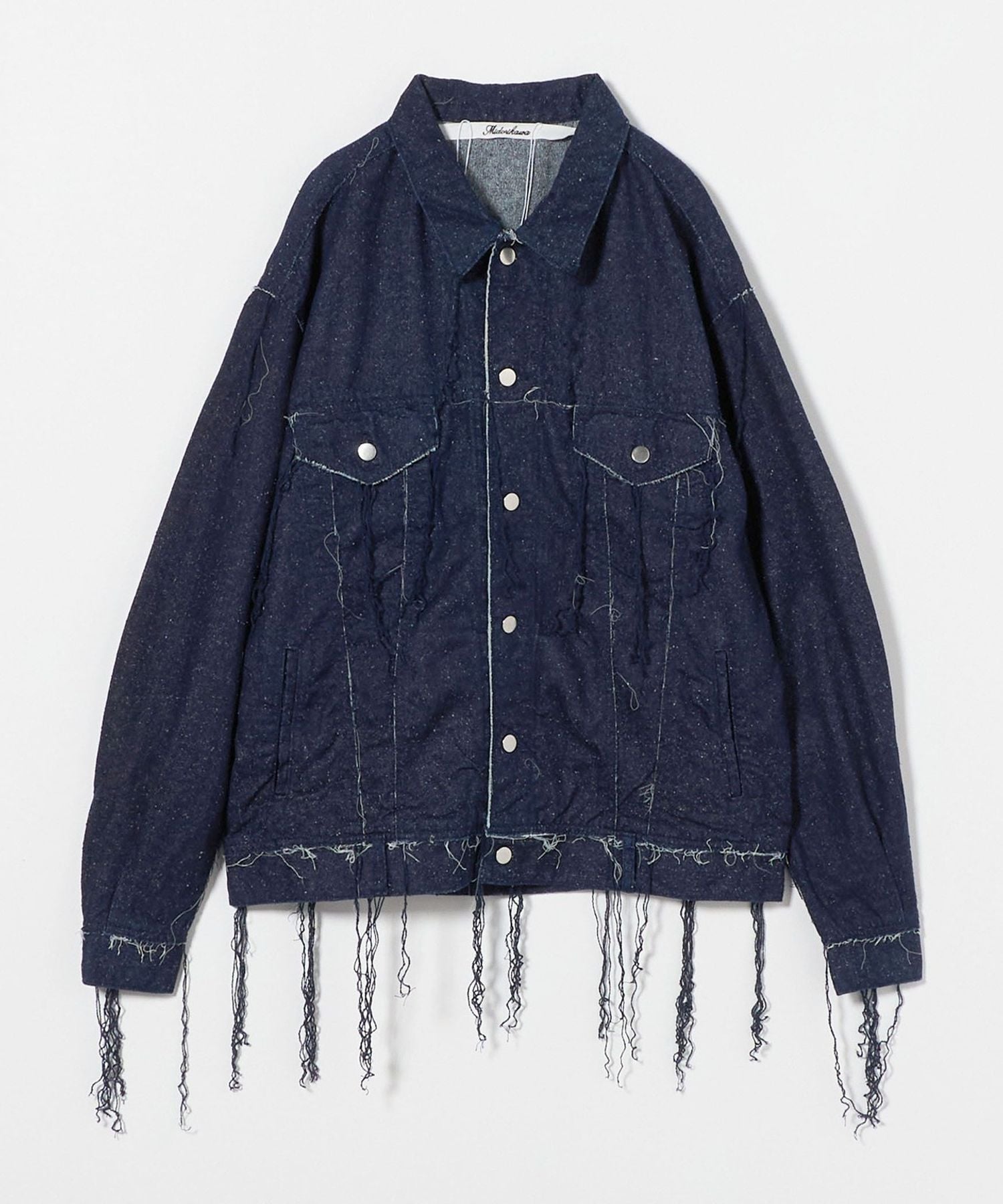 Midorikawa＞SILK DENIM JACKET/デニムジャケット