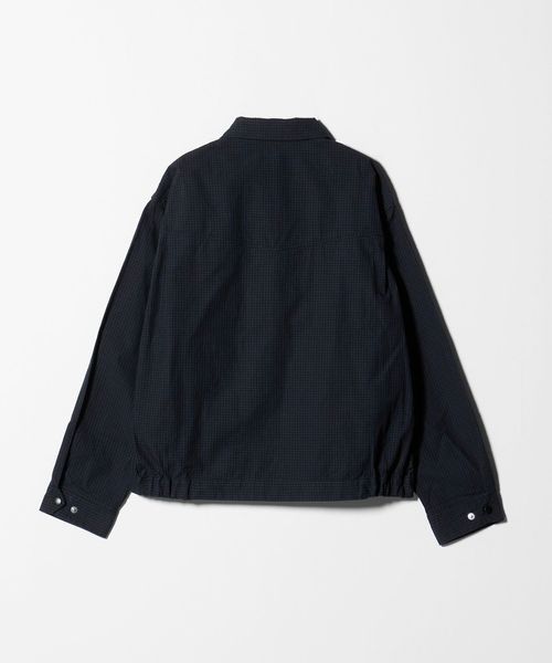 UNUSED × BY＞GINGHAM CHECK BLOUSON/ブルゾン