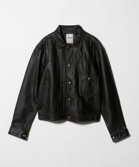 BOWWOW/＜BOWWOW × H＞TRUCKER JACKET/レザージャケット/その他コート / ブルゾン