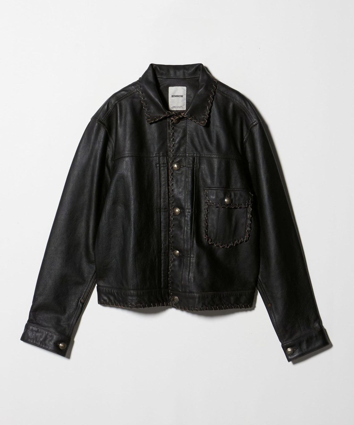時期はずれ特価！レザージャケット ブラック UNITED ARROWS UNITED ARROWS｜<LOEFF>ラムレザー バイカージャケット UNISEX