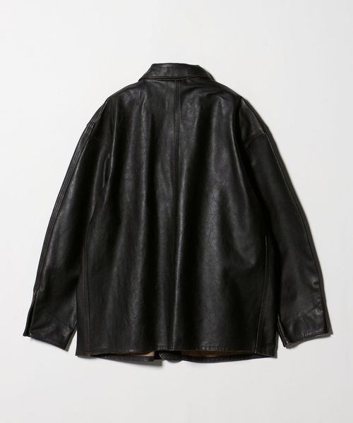 〈エイチ〉H BEAUTY＆YOUTH ウールカシミヤ カバーオール ジャケット BOWWOW × H＞CHORE COAT/カバーオール
