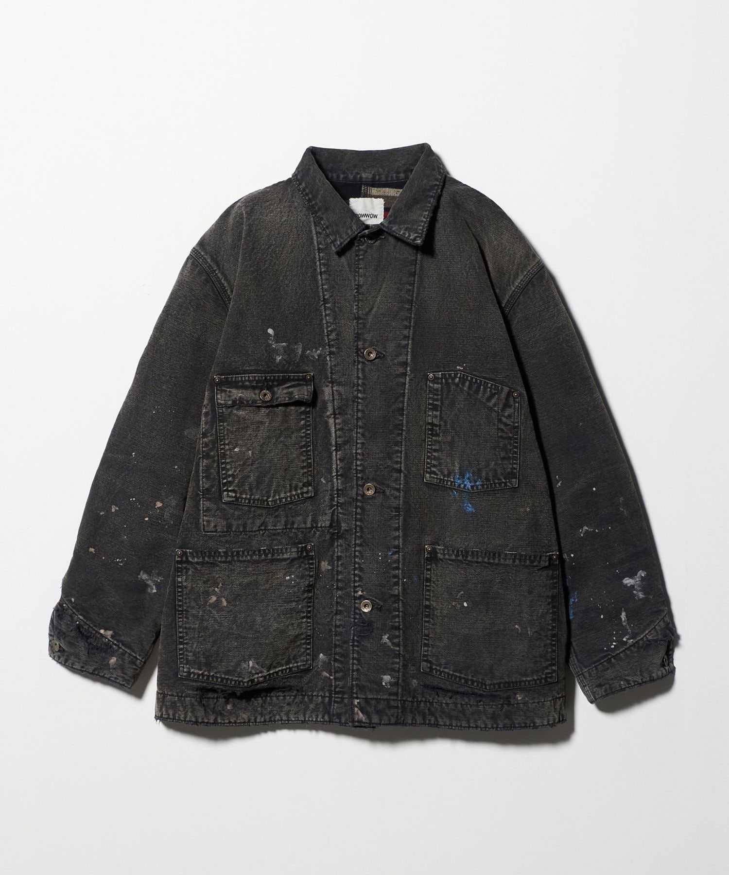 BOWWOW＞DUCK COVERALL BLANKET LINER AGED/カバーオール