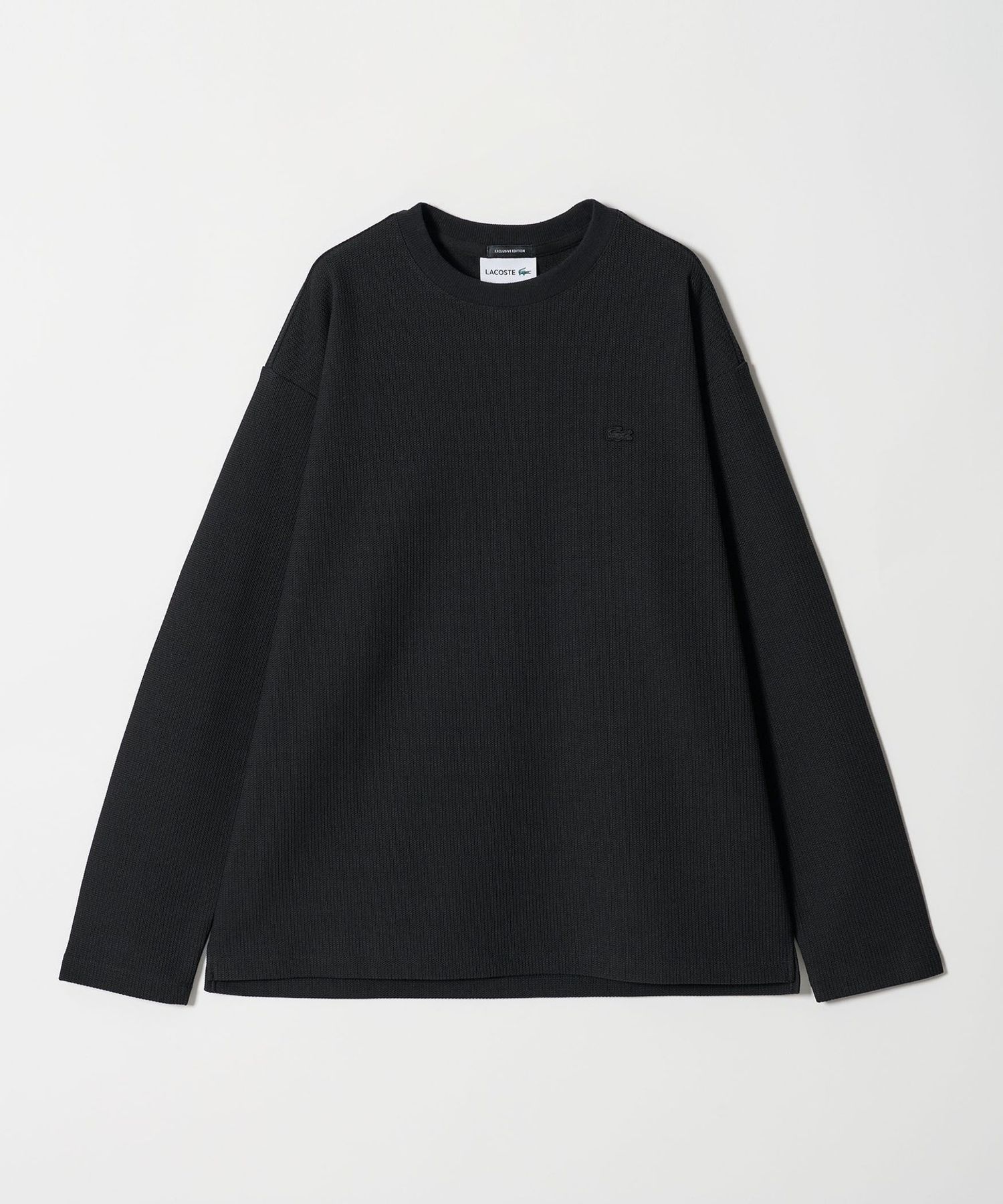 LACOSTE for BEAUTY&YOUTH＞ワントーン ロングスリーブ Tシャツ