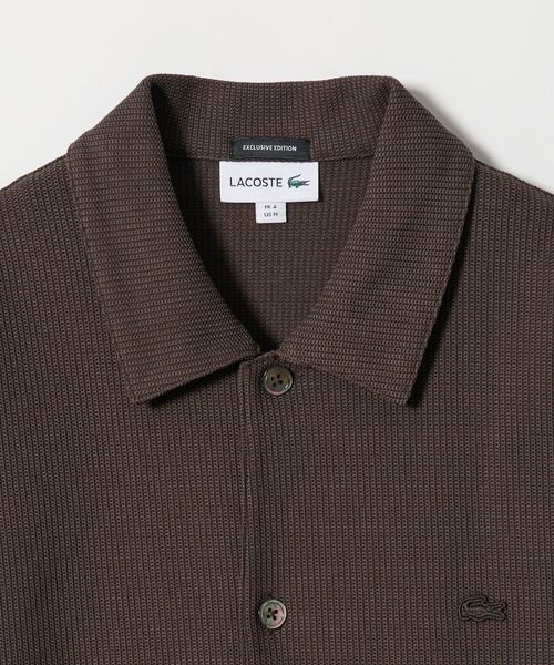 LACOSTE for BEAUTY&YOUTH＞ワントーン シャツジャケット