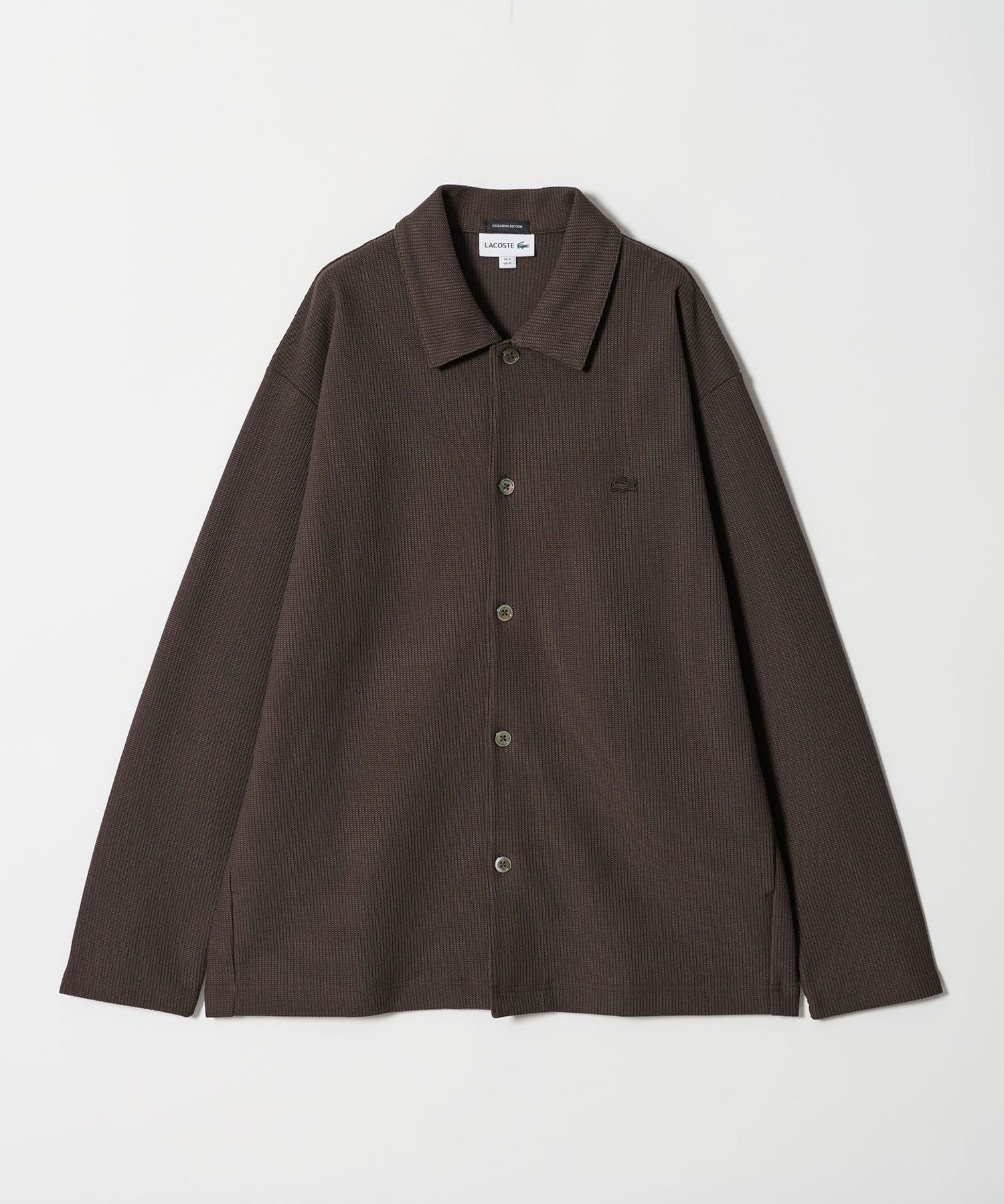 LACOSTE for BEAUTY&YOUTH＞ワントーン シャツジャケット