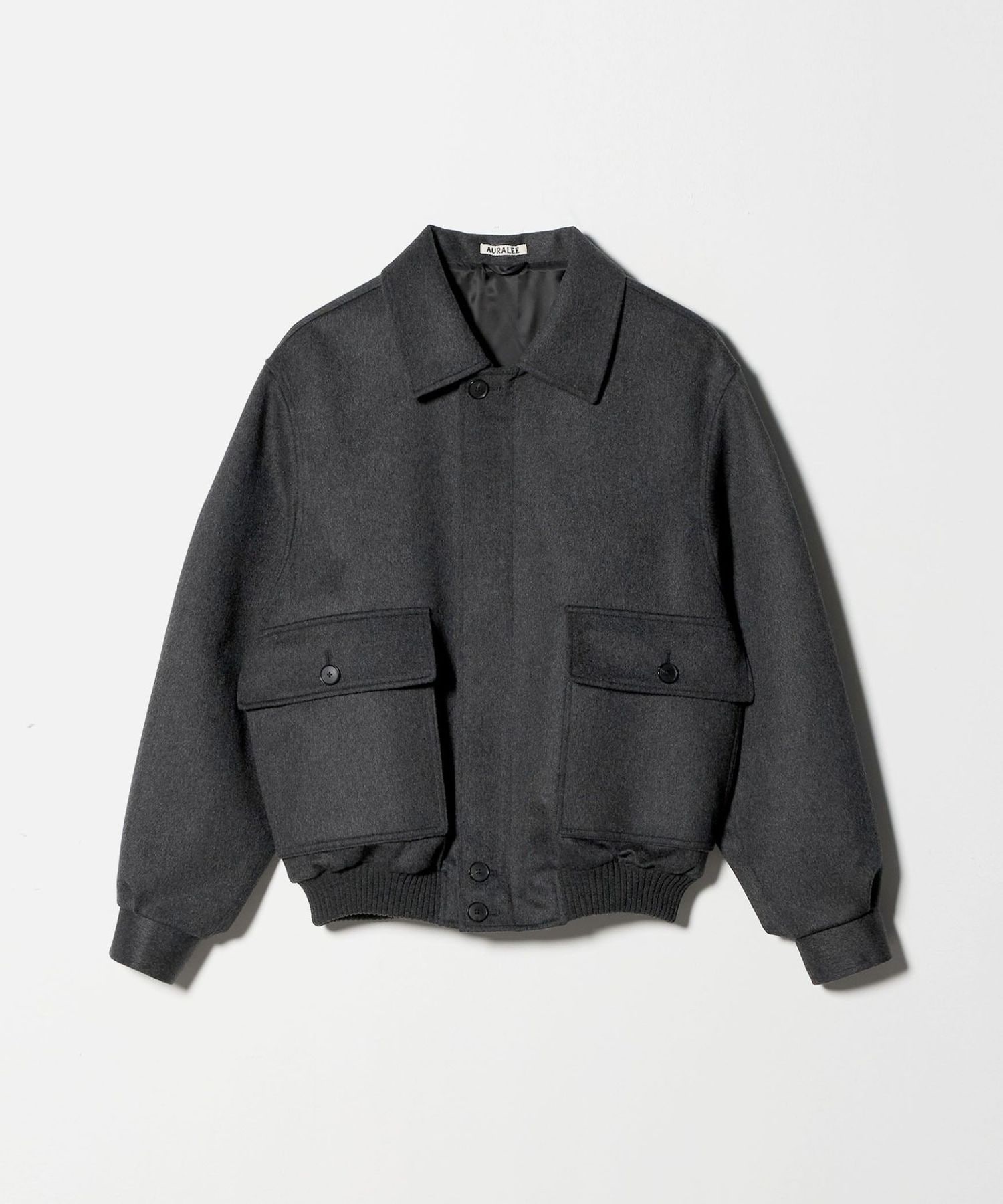 AURALEE 　ブルゾン　シャツジャケット AURALEE＞CASHMERE MOLESKIN ZIP BLOUSON/ブルゾン