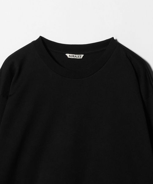 AURALEE＞LUSTER LONG SLEEVE T―SHIRT/カットソー