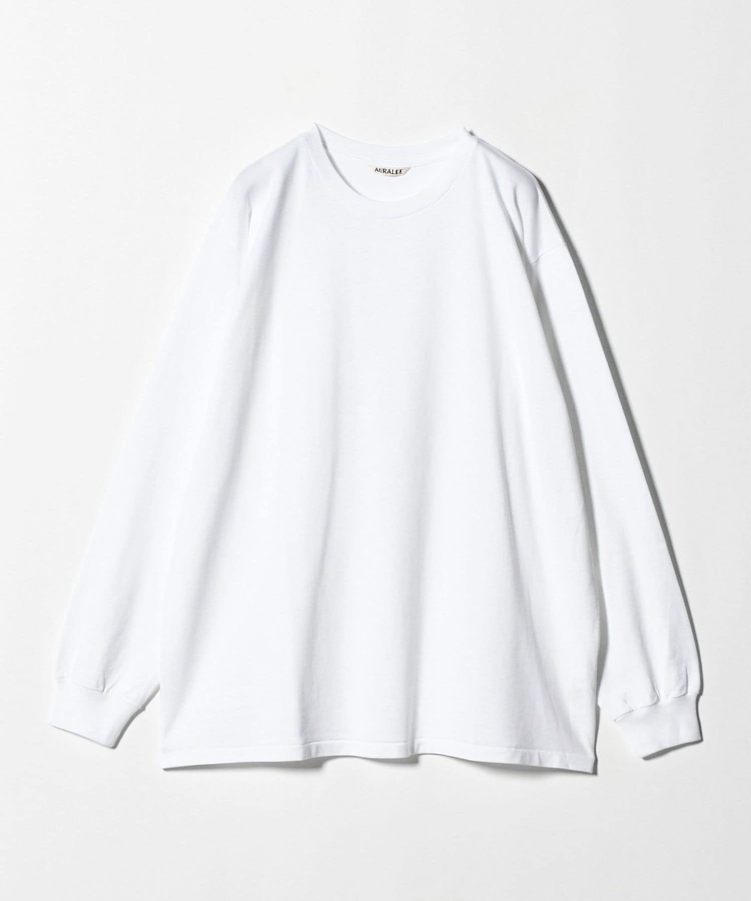 AURALEE＞LUSTER LONG SLEEVE T―SHIRT/カットソー