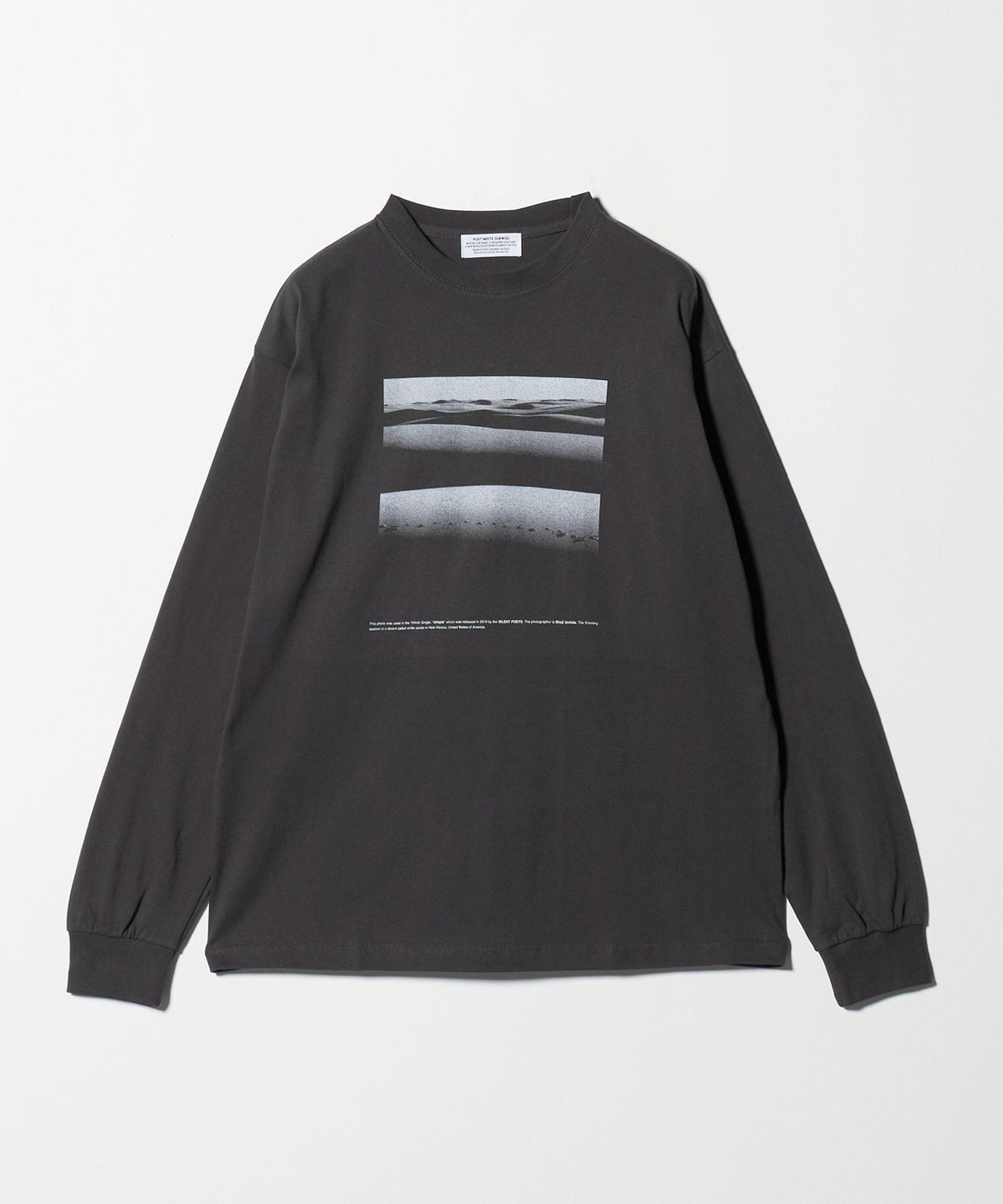 POET MEETS DUBWISE＞WHT SANDS ロングスリーブ Tシャツ