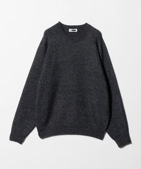 H BEAUTY&YOUTH/＜H＞スペースウール サドルショルダー クルーネック/ニット / セーター