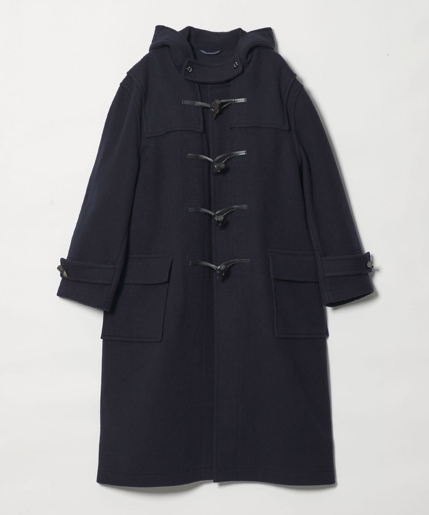 英国製✨️MONGOMERY 大きいサイズ ダッフル コート チェック MONTGOMERY＞Kennington ダッフルコート